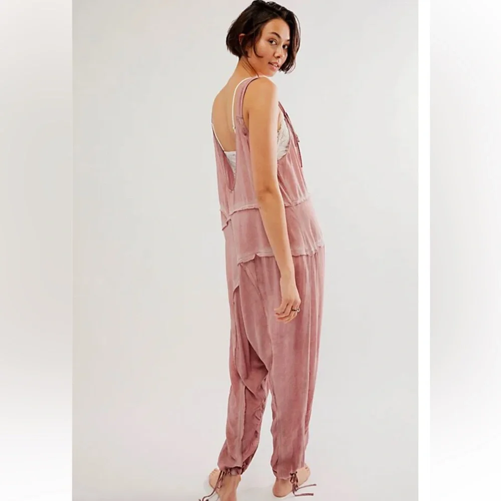 NWOT Free People Act Natural Shapeless Romper
